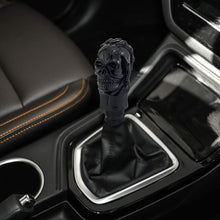 Thruifo Automatic Car Knob Shifter, Devil Skull Wand Head Style Manual Gear Stick Shift Knobs Fit Most MT Vehicles, Black