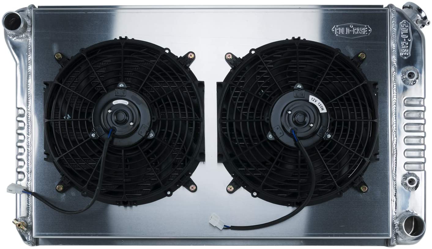 78-88 GM G-Body Radiator and 12in Dual Fan Kit AT