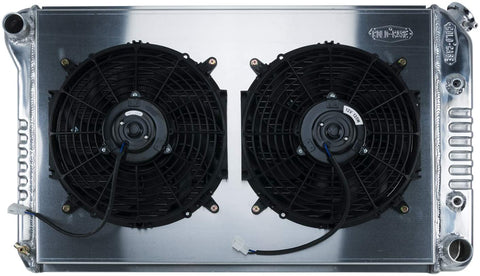78-88 GM G-Body Radiator and 12in Dual Fan Kit AT