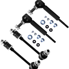 ANPART Suspension Assembly Front Sway Bar Endlink Rear Sway Bar End Link for Toyota 4Runner 4pcs
