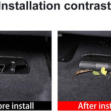 YIWANG ABS Plastic For BMW 3 4 Series GT F30 F34 316li 320li 2013-2019 Car Accessories Air Conditioning Outlet Under The Seat Trim Accessories