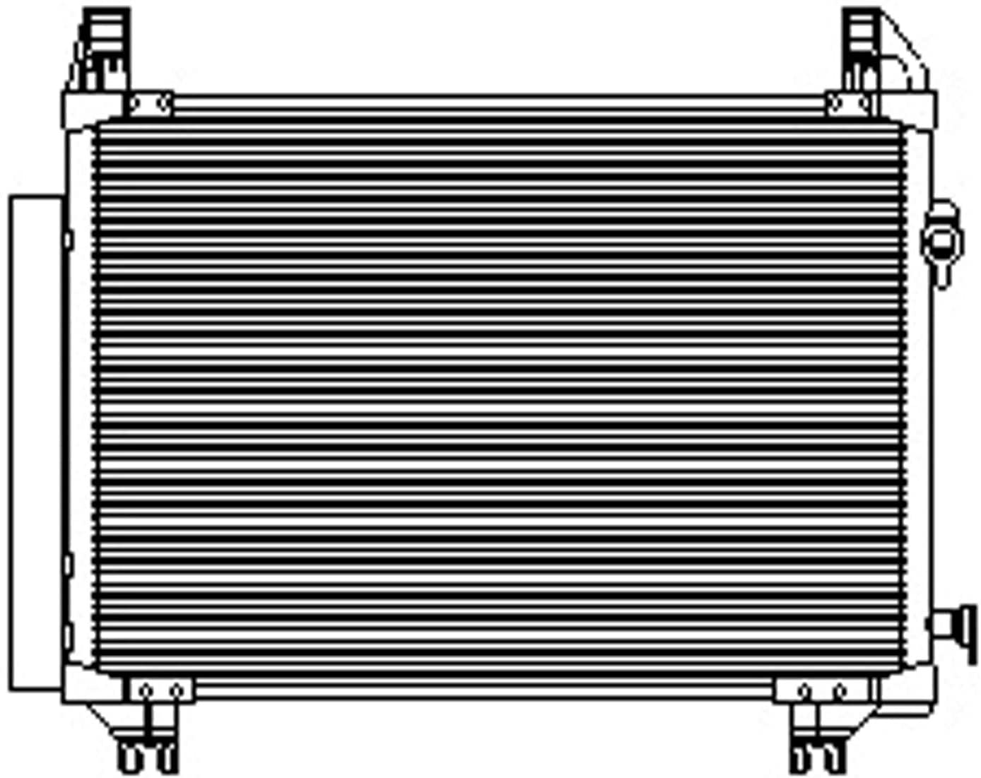 Multiple Manufactures CND30048 Standard (No variation) A/C Condenser