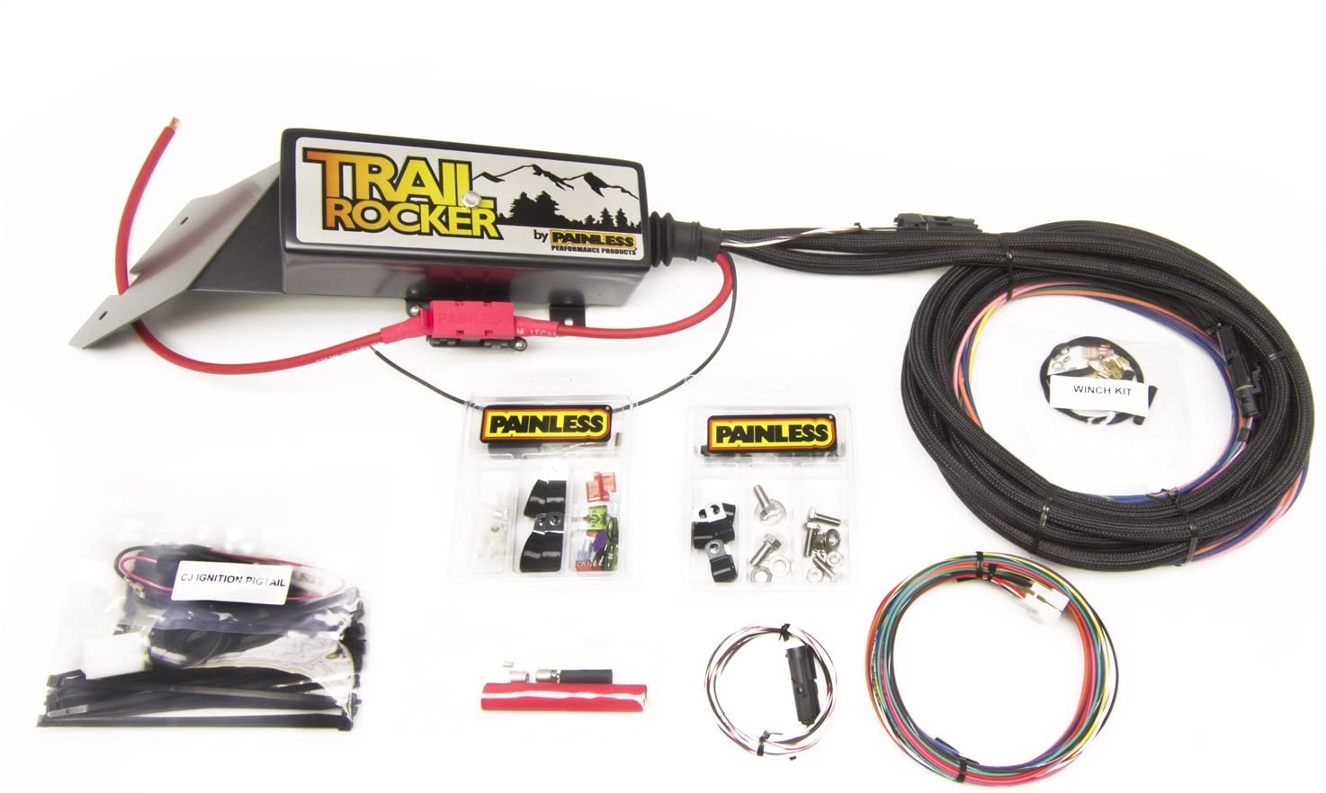 Painless Performance 57024 Trail Rocker Relay Center for 1976-1986 Jeep Wrangler CJ