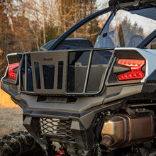 SuperATV Heavy Duty Steel Bed Enclosure for Kawasaki Teryx KRX 1000 (2020+) UTV - Easy to install, All hardware Included - 100% Guaranteed Fit - Can Hold a 32” Spare Tire, Cargo, or Other Accessories