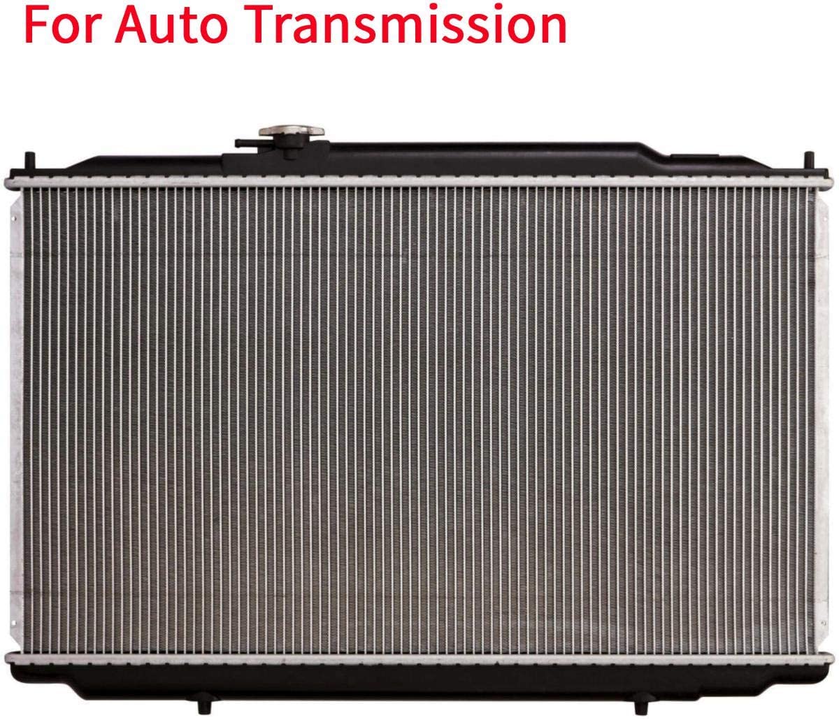 Junonne Automatic AT Aluminum/Plastic Radiator 1 Row compatible with 2005-2010 Honda Odyssey