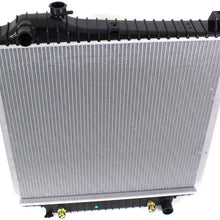 For Ford Explorer Radiator 2006 | 1-Row Core | Plastic Tank | Aluminum Core | FO3010273 | 6L2Z8005AD