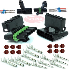 Delphi Packard (6 Circuits) Weatherpack, Waterproof, Terminal Kit 18-20 GA