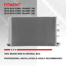 4459 Aluminum A/C Condenser Replacement for Ford Transit 150 250 350 15-19