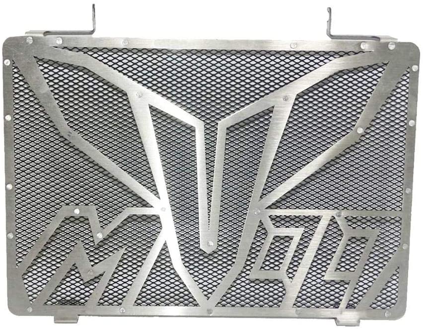 HWH Motorcycle Front Radiator Grille Guard Mesh Protective Cover for YA.MA.HA FZ09 FJ09 MT-09 Tracer 900 GT 900GT XSR900 2013-2021 Durable (Color : Black)