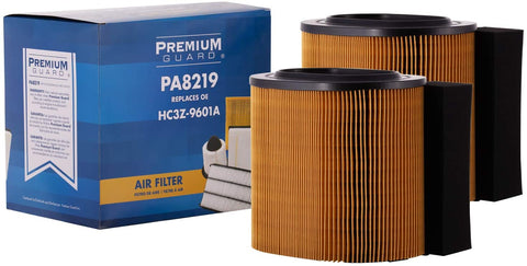 PG Kit Engine Air and Cabin Filter AC82198214| Fits 2017-19 Ford F-250 Super Duty, F-350 Super Duty, 2017 F-450 Super Duty, F-550 Super Duty