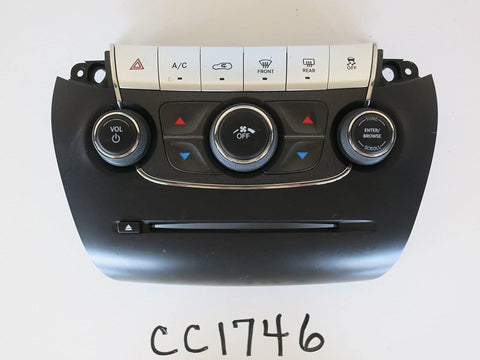 Dodge 11 12 13 14 15 Journey Audio Control Panel Temp Climate Unit HVAC OEM CC1746
