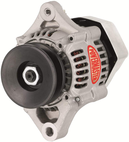 Powermaster 8192 Natural Alternator (Denso Race 93mm 75A 1 Wire 12 Volt)