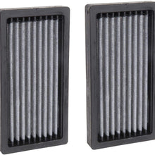 K&N Premium Cabin Air Filter: High Performance, Washable, Helps Protect against Viruses and Germs: Designed For Select 2000-2014 Toyota/Subaru/Mitsubishi/Lexus Vehicle Models, VF2002