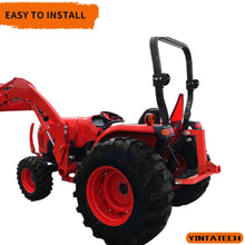 3 Point Trailer Hitch with 2" Receiver for Category 1 Tractor Gooseneck Drawbar Adapter Red Towing Hitch