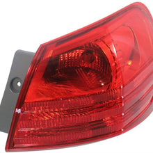 Make Auto Parts Manufacturing Passenger Right Side Tail light Assembly Red Lens For Nissan Rogue 2008 2009 2010 2011 2012 2013 - NI2801183