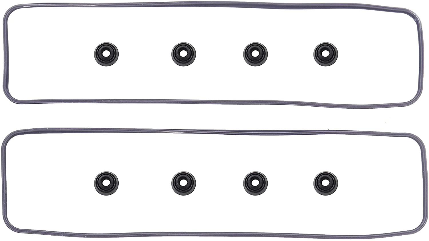 DNJ VC3142G Valve Cover Gasket Set W/Grommets for 1992-1996 Chevrolet Corvette 5.7L V8 OHV 16V 350cid