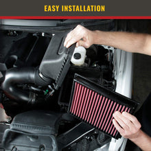 Airaid 703-471 Universal Clamp-On Air Filter: Round Tapered; 4 in (102 mm) Flange ID; 9 in (229 mm) Height; 6 in (152 mm) Base; 4.625 in (117 mm) Top