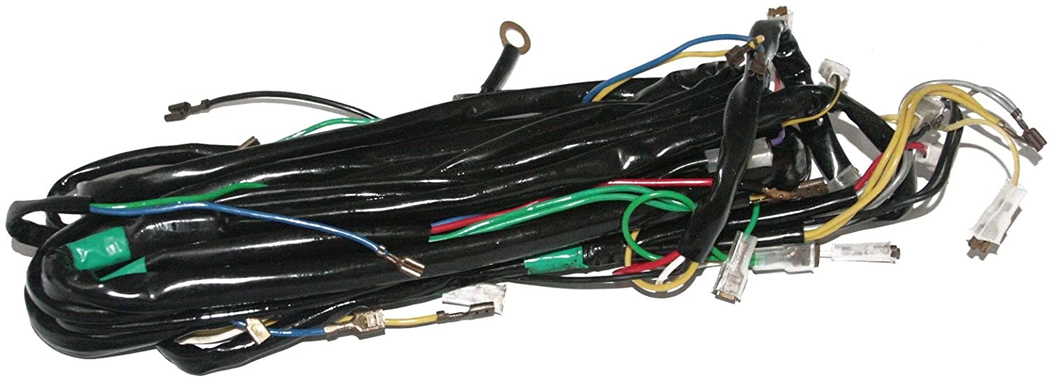 Enfield County 12v Complete Wiring Loom Harness Vespa LML PX P Star T5 Scooter