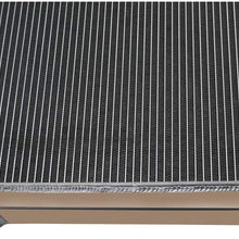 CoolingSky 3 Row All Aluminum Radiator compatible with 1969-1972 Chevrolet Corvette 7.0L 7.4L Big Block Engine