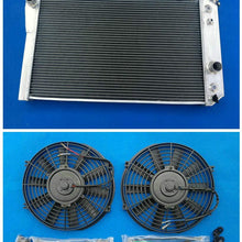 3 Row Aluminum Radiator & Fans For Chevy Corvette/S10 V8 Conversion 1984-1990