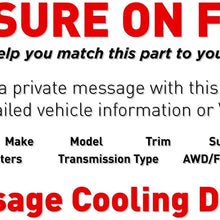 Radiator - Cooling Direct For/Fit 13427 11-17 Lexus CT 200h Automatic Transmission 4cy 1.8L Inverter Cooler Plastic Tank Aluminum Core