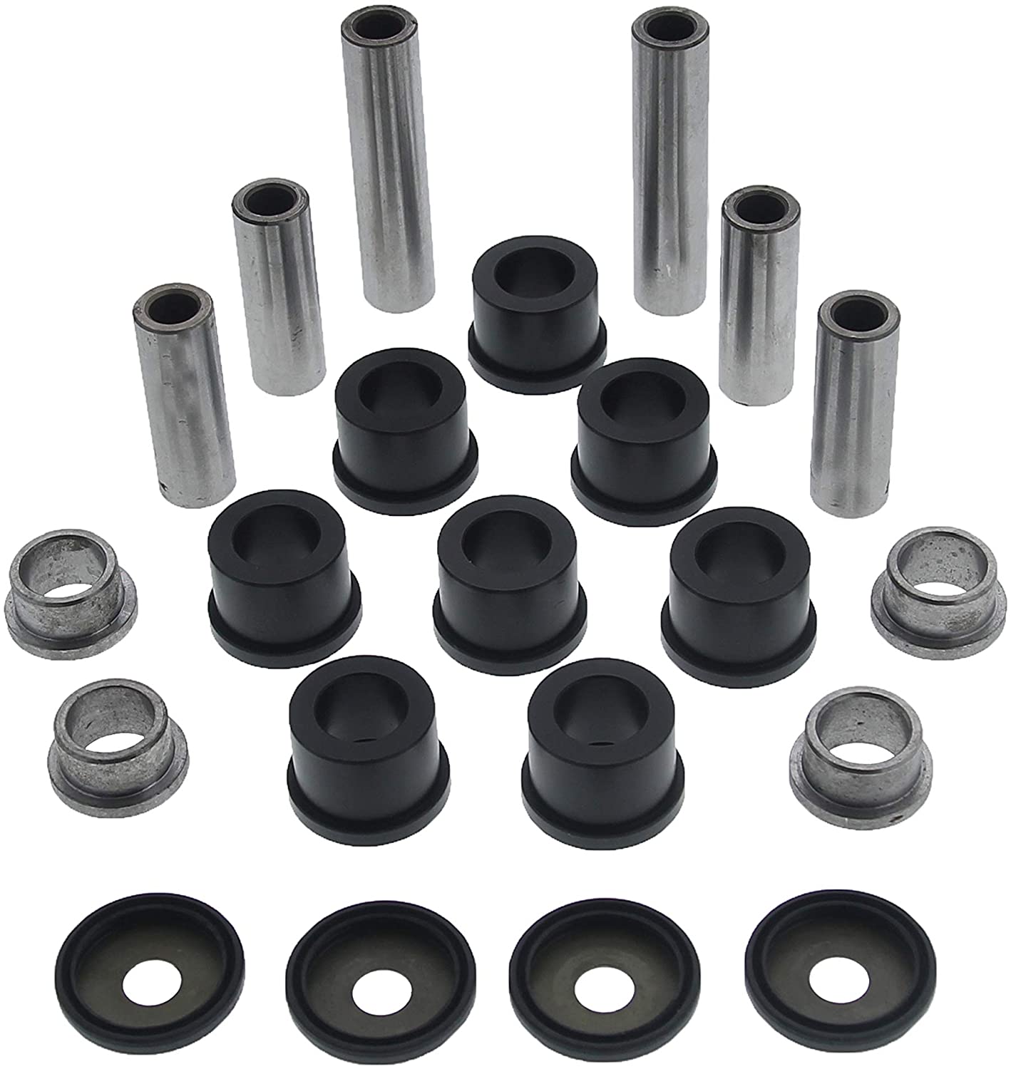 04-2005 fits Yamaha Rhino 660 4x4 Rear A Arm & Knuckle Suspension Bushing Kit 1 Side