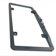 BOYO VISION Ultra-Slim Full-Frame License-Plate Camera with LED Lights and Trajectory Parking Lines (Black), One Size