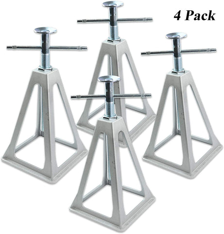 Leisure Coachworks RV Stabilizer Jacks Camper Leveling Blocks 4-Pack – Heavy Duty Leveling Blocks for Trailer, Camper, Motorhome (4-Pack)