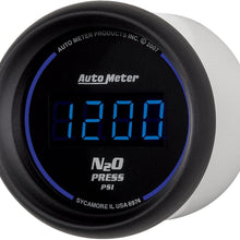 Auto Meter 6974 Cobalt Digital 2-1/16" 0-1600 PSI Nitrous Pressure Gauge