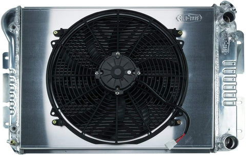 COLD CASE RADIATORS-CHC547AK 67-69 Camaro/Firebird LS Swap Radiator and16in Fan