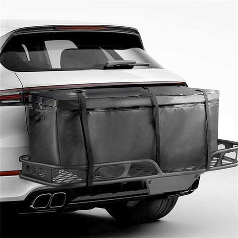 GUE Car Cargo Roof Bag, Waterproof Cargo Travel Luggage Bag Basket, Rack Carrier Travel Universal Strong Straps
