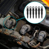 HQPASFY Ignition Coil Pack Set of 6 for BMW 325i 335i 525i 550i 650i M3 M5 X5 X6 & More Replaces# 0221504470, 12137562744, 221504470, 12137594937, 12138657273