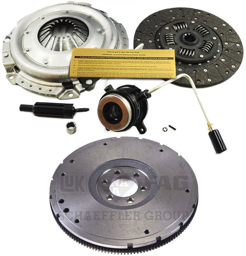 LUK CLUTCH KIT+SLAVE CYL+HD FLYWHEEL WORKS WITH 91-92 JEEP CHEROKEE/WRANGLER CJ 4.0L 4.2L