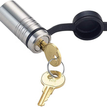 InfiniteRule Security 61775 | 4 Pack Mix, Keyed Alike, Stainless Steel Hitch Locks (Fits: B&W Trailer Hitches)