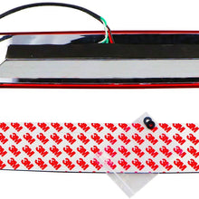 For 99-06 Chevrolet Silverado/GMC Sierra 1500-3500, 2007 Chevrolet Silverado/GMC Sierra 1500-3500&HD Classic, 01-06 Chevrolet Silverado/GMC Sierra 1500-3500HD Rear Roof Center LED Third Brake Lights