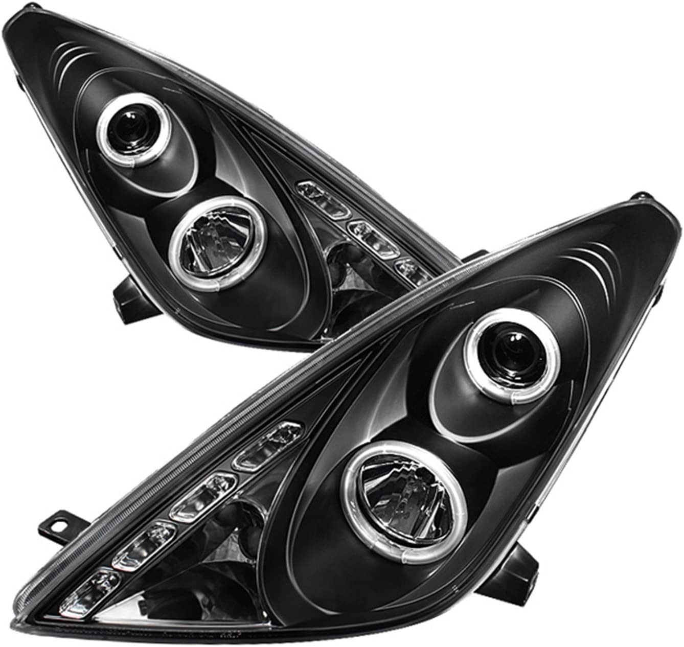 Spyder Auto 444-TCEL00-LED-BK Projector Headlight