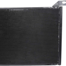 ECCPP Auto Parts Air Conditioning A/C AC Condenser Aluminum A/C AC Condenser Replacement Radiator for CU4953 2009 2010 C-adillac Escalade/Avalanche/Suburban AC4953