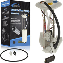 POWERCO Fuel Pump Replacement for Lincoln Navigator 2003 2004 V8 5.4L E2362M /SP2362M with Pressure Sensor, Float, Reservoir, Strainer and Tank Seal
