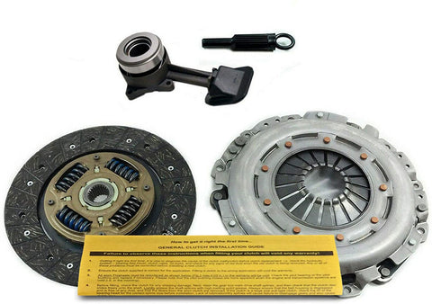 VALEO CLUTCH KIT+ SLAVE CYL FOR 00-04 FORD FOCUS SE ZTS ZTW ZX3 ZX5 2.0L DOHC