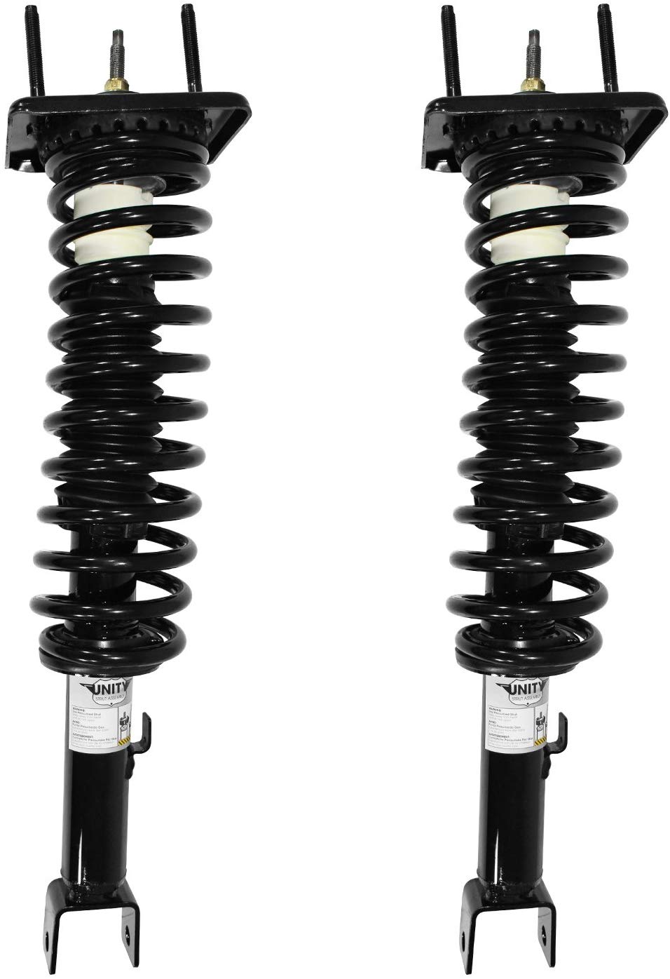 Unity Automotive 2-15384-001 Quick Complete (Rear Pair, Spring, and Strut Mount Assembly Kit)