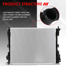2789 Factory Style Aluminum Radiator Replacement for 05-14 Ford Mustang 3.7L/3.9L/4.0L/4.6L/5.0L AT
