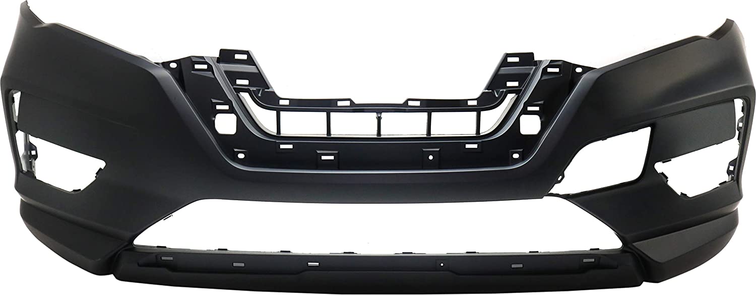 Front Bumper Cover Compatible with NISSAN ROGUE 2017-2018 Primed