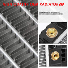 Replacement for Jeep Liberty KJ 1-1/2 inches Inlet OE Style Aluminum Direct Replacement Racing Radiator