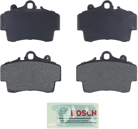 Bosch BE737 Blue Disc Brake Pad Set for Porsche: 1997-08 Boxster, 2007-08 Cayman - FRONT