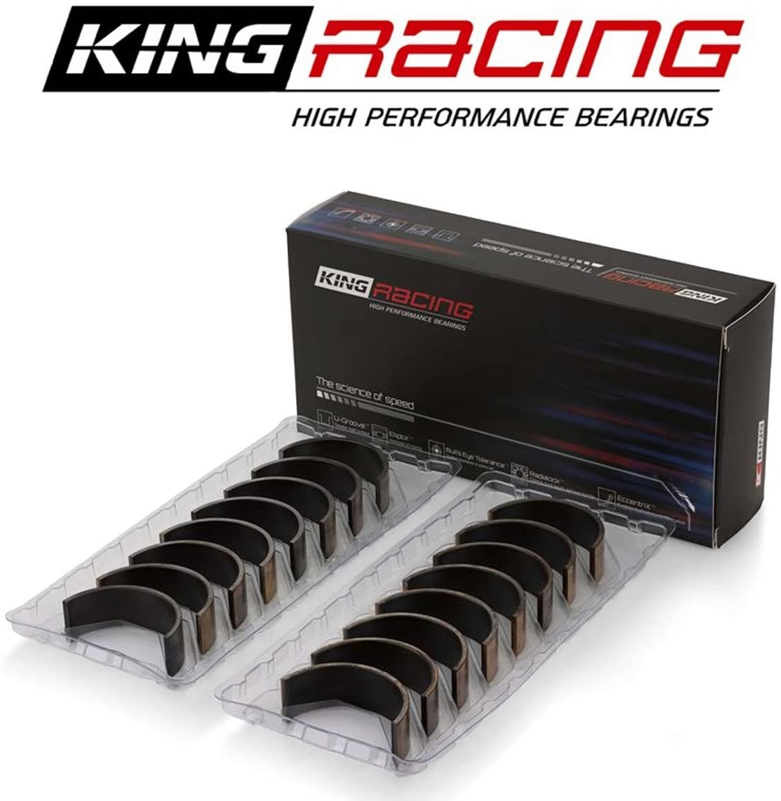 King Engine Bearings MB5353HP Main Bearing