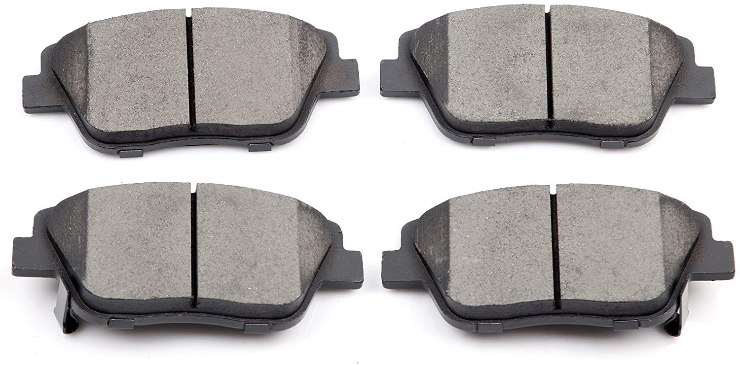 Brake Pads, ECCPP 4pcs Front Ceramic Disc Brake Pads Kits for 2011 2012 2013 2014 2015 Hyundai Sonata,2011 2012 2013 2014 Kia Optima