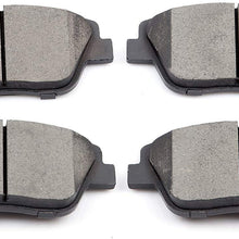 Brake Pads, ECCPP 4pcs Front Ceramic Disc Brake Pads Kits for 2011 2012 2013 2014 2015 Hyundai Sonata,2011 2012 2013 2014 Kia Optima