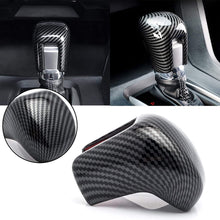 Xotic Tech ABS Carbon Fiber Pattern Car Interior Auto Gear Shift Knob Frame Cap Cover Trim Protective for Honda Civic 2016 2017 2018 2019 2020