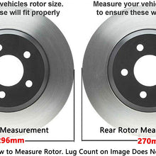 Detroit Axle - 5-LUG 11.65" FRONT & 10.63" REAR DRILLED & SLOTTED Brake Kit Rotors & Pads w/Hardware, Brake Kit Fluid & Cleaner for JL9 Brake Kit Code and Single Piston Calipers MEASURE YOUR ROTORS