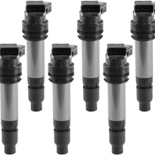 A-Premium Ignition Coil Pack Compatible with Land Rover LR2 Volvo S60 S80 V70 XC60 XC70 XC90 L6 3.0L 3.2L 6-PC
